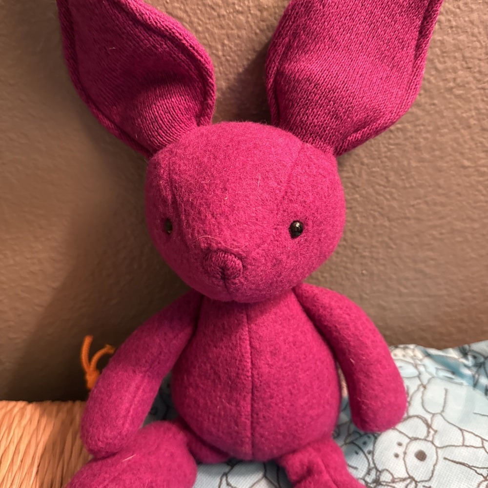 Jellycat Purple Vivi Bunny Plush - Rare & Retired Collection with Jellycat bag - Picture 12 of 13